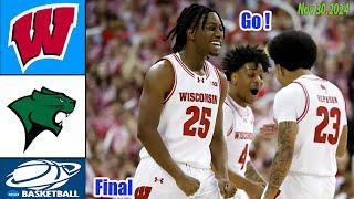 Wisconsin vs Chicago St [FINAL  GAME ] College basketball 2024 | Ncaa basketball Today