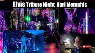 Elvis Tribute Night Karl Memphis  at the at Northfield Cons Club 27 oct 2024