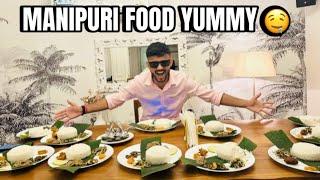 TRYING MANIPUR THALI FIRST TIME | MANIPURI FOOD SO TASTY | MANIPURI FOOD BLOG