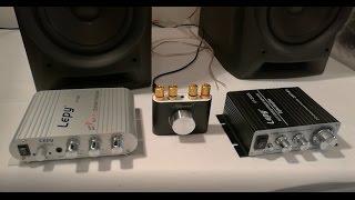 Nobsound vs Lepy amplifier comparison