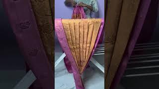 Saree Prepleating And Box Folding #sareeboxfolding #sareeprepleating #saree #sareedrapping