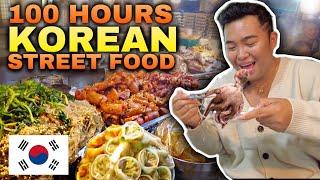 EATING SOUTH KOREAN STREET FOOD! 1000 HOURS OF FOOD TRIP 