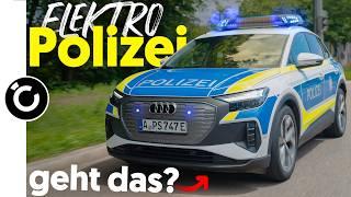 Polizei E-Auto - leerer Akku auf Verfolgungsjagd?