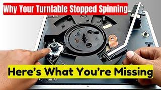 Turntable Won’t Spin? Here’s What You’re Missing!