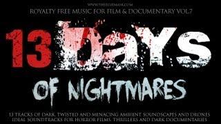 Royalty Free Horror Music (promo video) by Simon Wilkinson: 13 Days Of Nightmares