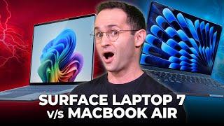 Surface Laptop 7 vs MacBook Air M3 - The ULTIMATE Battle