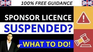 UK Sponsor License Suspension | Revoked | Revocation