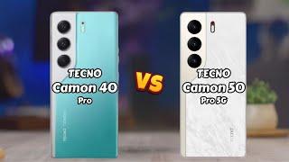 TECNO Camon 40 Pro vs TECNO Camon 40 Pro 5G