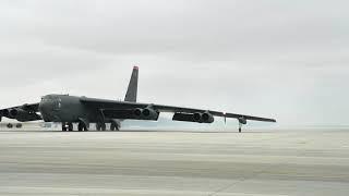 B-52H Stratofortress take off from Minot Air Force Base