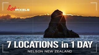 Shooting 7 Locations in 1 Day, Nelson, New Zealand |  Hot Pixels Photography