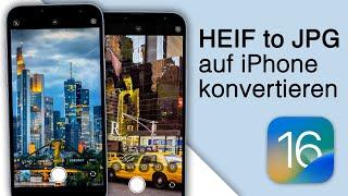 HEIC/HEIF Fotos in JPG oder PNG mit iPhone umwandeln! [Neue Methode]