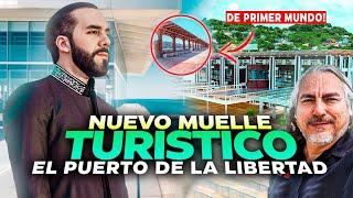 Mira el interior del Nuevo Muelle de La Libertad #elsalvador  en exclusiva