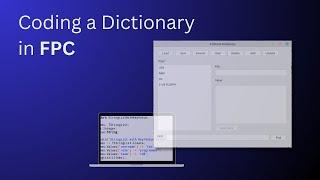 Building a Dictionary App with Free Pascal & Lazarus