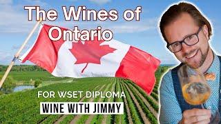  Exploring the Wines of Ontario Canada for WSET Level 4 (Diploma)