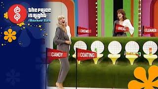 Model Janice Pennington Has Slight Wardrobe Malfunction During HOLE IN ONE! The Price Is Right 1984