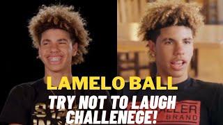 LAMELO BALL TRY NOT TO LAUGH CHALLENGE PT 2! LAMELO BALL FUNNIEST MOMENTS