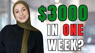 11 Ways To Make $3,000+ in ONE Week