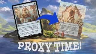 Proxy Time! Start to Finish Making a Full Art Proxy of Panharmonicon!