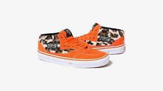 Supreme x VANS Half Cab 'Leopard Orange'