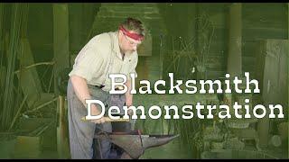 Blacksmith Demonstration | Meadowcroft Rockshelter and Historic Village