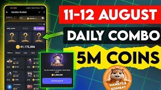 Hamster Kombat Daily Combo 12 August | 12 August Daily Combo | Daily Combo 12 August Hamster Kombat