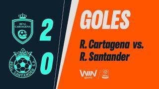 Real Cartagena vs. Real Santander (goles) | Torneo BetPlay Dimayor 2025-1 | Fecha 6