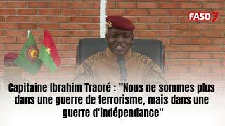 Capitaine Ibrahim Traoré : «Le Burkina Faso est une référence et nous devons maintenir le flambeau»