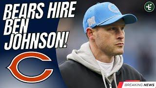 BREAKING: Ben Johnson HIRED By The Chicago Bears As Their Next Head Coach!