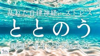 自律神経が整う波の音🫧聴き流すだけで脳をリフレッシュさせる環境音/瞑想・マインドフルネス