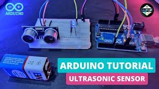 arduino ultrasonic sensor test | Arduino HC-SR04 Tutorial