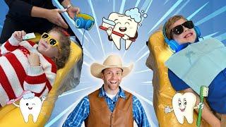 Cowboy Jack's Kids Visit the Dentist | Dentist Visit for Kids