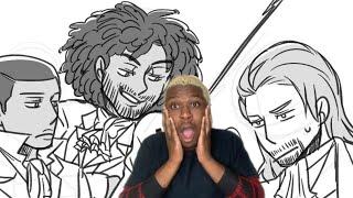 Reacting to Hamilton Cabinet Battle #1 Animatic by HuangHYing