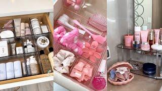 bathroom organizing and restocking videos | ASMR satisfying ️| tiktok compilations 