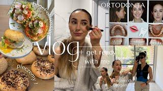Weekly Vlog - Wizyta u ortodonty  Moja poranna pielęgnacja i make-up  Zakochałam się w BAJGLACH 