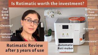 Rotimatic Review with demo – Is it worth the investment? What it does well and what not so well?