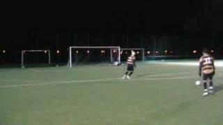 Football/soccer kickabout at our local astroturf