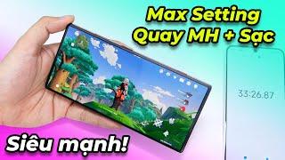 Test game Red Magic 8S Pro trước khi Red Magic 9 Pro về hàng: Game Max Setting, quay màn hình, sạc!