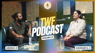 Talkwithfeel Podcast - Anurag ji and Aishwarya | Ayush Rai #talkwithfeel #podcas