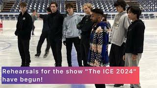 Rehearsals for the show "The Ice 2024" have begun. Ice show "The Ice 2024".アイスショー「ザ・アイス2024