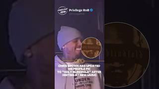 Chris Brown Hints at New Music With Mysterious Profile Change