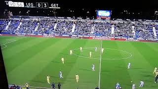 Damian Suarez yellow card against Leganes