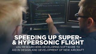 USU Researchers Developing Software to Aid in Design and Development of New Aircraft