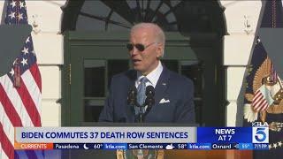 President Biden commutes most federal death row sentences to life in prison