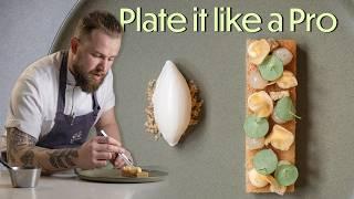 How a TOP CHEF actually plates this BEAUTIFUL artichoke dessert