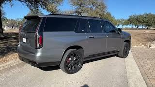 2022 Cadillac Escalade with Corsa Catback Exhaust - Outside Acceleration Clip