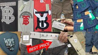 Branded CARGO Pants Export Quality |Slim Fit Baggy Fit | Branded T-shirts | Jeans New Stock Update