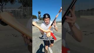 worst rated scooter VS skatepark 