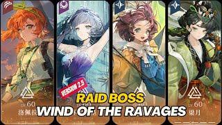 Reverse: 1999 CN - LIANG YUE | LOPERA | FLUTTER PAGE | MERCURIA | Test Raid Boss Wind of the Ravages