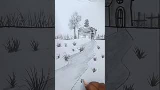 Hut drawing #naturework #drawing #sketching #art #artwork #viralshort