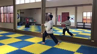 Tercera Forma - Taekwondo poomsae Taegeuk san Yang